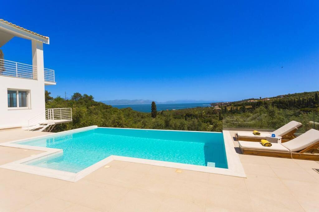 Koroni - Villa Merkouri - Entire Villa With Panoramic View المظهر الخارجي الصورة